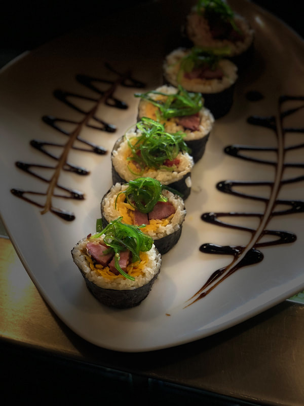Plato especial emplatado con reducción